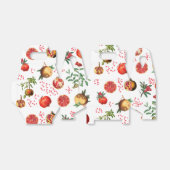 水彩ザクロ地中海のン果柄 フェイバーボックス (折り畳みなし)