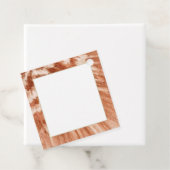 水彩シェルプリント縁どギフトラベル フェイバータグ (インサイチュ)