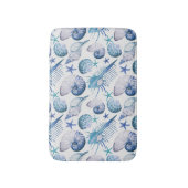 水彩シェル バスマット (正面縦)