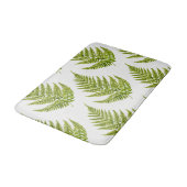 水彩シダ模様 バスマット (アングル)