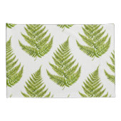 水彩シダ模様 枕カバー (裏面-右)