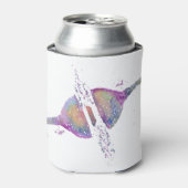 水彩シナプス…..医療芸術 缶クーラー (缶正面)