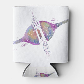 水彩シナプス…..医療芸術 缶クーラー