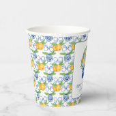 水彩シノワセリーマンダリンクリスマス 紙コップ (右)