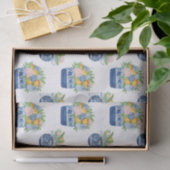 水彩シノワセリーマンダリン&アジサイ 薄葉紙 (ギフト)