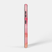 水彩シベリアのハスキーカラフルアート SAMSUNG GALAXYケース (右側面)