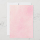 水彩シャルキュテリーチーズボードブライダルシャワー 招待状 (裏面)