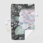 水彩シャルボードバラ ゴルフタオル (インサイチュ)