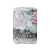 水彩シャルボードバラ バスマット (正面縦)