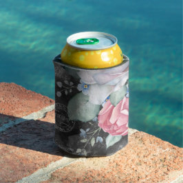 水彩シャルボードバラ 缶クーラー