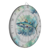 水彩シリーズ：サバ ダーツボード (正面左)