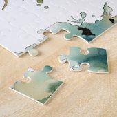 水彩シリーズ:パイク ジグソーパズル (側面)