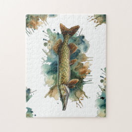 水彩シリーズ：パイク ジグソーパズル