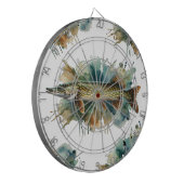 水彩シリーズ：パイク ダーツボード (正面左)