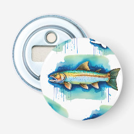 水彩シリーズ：マス/サケ 栓抜き