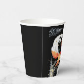 水彩シンプルキツネ誕生日 紙コップ (右)