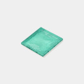 水彩シーグリーンのビジネスのポストイットノート ポストイット (アングル)