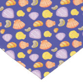 水彩シーシェル ショートテーブルランナー (コーナー)