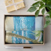 水彩シースケープシリーズデザイン4 薄葉紙 (ギフト)