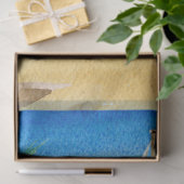 水彩シースケープシリーズデザイン6 薄葉紙 (ギフト)