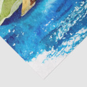 水彩シースケープシリーズデザイン7ティッシュペーパー 薄葉紙 (詳細)