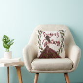 水彩シーズンのご挨拶 クッション (椅子)