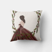 水彩シーズンのご挨拶 クッション (裏面)