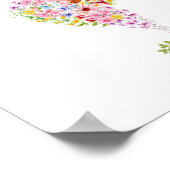 水彩シーホース子供部屋ポスター ポスター (角)