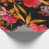 水彩シームレスパタシンプルーン（手描き） ラッピングペーパー (角)