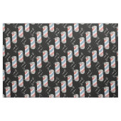 水彩シームレス模様理容師工場バイヤード ファブリック (ファットクウォーター)