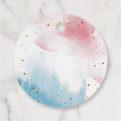 水彩ジェンダーリビールパーティーありがとう フェイバータグ (裏面)