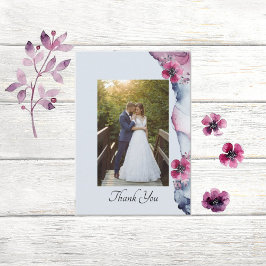 水彩ジュリアフローラサンキューカード サンキューカード