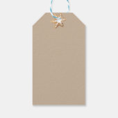 水彩ジンジャーブレッドキャラメルトーン ギフトタグ (裏面)