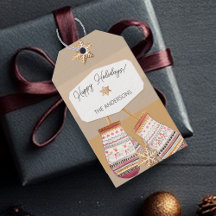 水彩ジンジャーブレッドキャラメルトーン