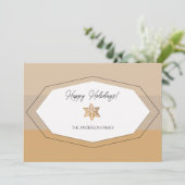 水彩ジンジャーブレッドキャラメルトーン シーズンカード (スタンド正面)