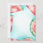 水彩スイオーターズプールパーティー 招待状 (裏面)