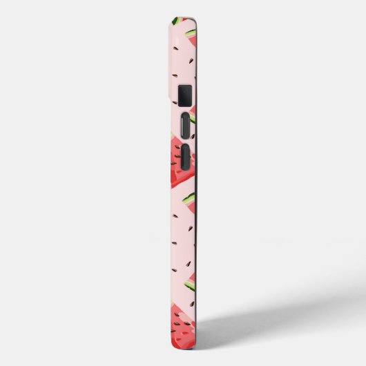 水彩スイカのフルーツパターン Case-Mate iPhoneケース (裏面 / 左)