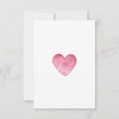 水彩スイカの誕生会感謝してい会 サンキューカード (裏面)