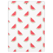 水彩スイカ模様 クリップボード (裏面)