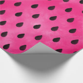 水彩スイカ種子 ラッピングペーパー (角)