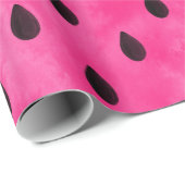 水彩スイカ種子 ラッピングペーパー (ロールコーナー)