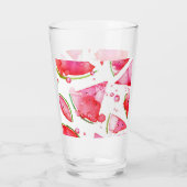 水彩スイカ1 タンブラーグラス (裏面)