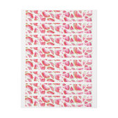 水彩スイカ1 ラップアラウンドラベル (シート)