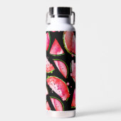 水彩スイカ2 ウォーターボトル (正面)