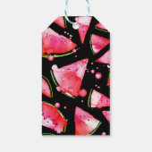 水彩スイカ2 ギフトタグ (裏面)