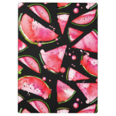 水彩スイカ2 クリップボード (裏面)