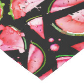 水彩スイカ2 ショートテーブルランナー (コーナー)