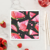 水彩スイカ2 スタンダードランチョンナプキン (インサイチュ)