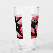 水彩スイカ2 タンブラーグラス (左)