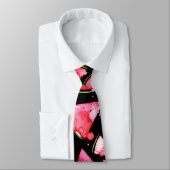 水彩スイカ2 ネクタイ (タイ)